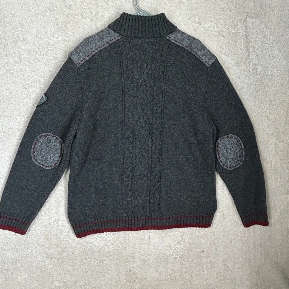 Almsach Men’s Wool Blend Jacket Size XL. Elbow Patches. Preppy Fisherman Core